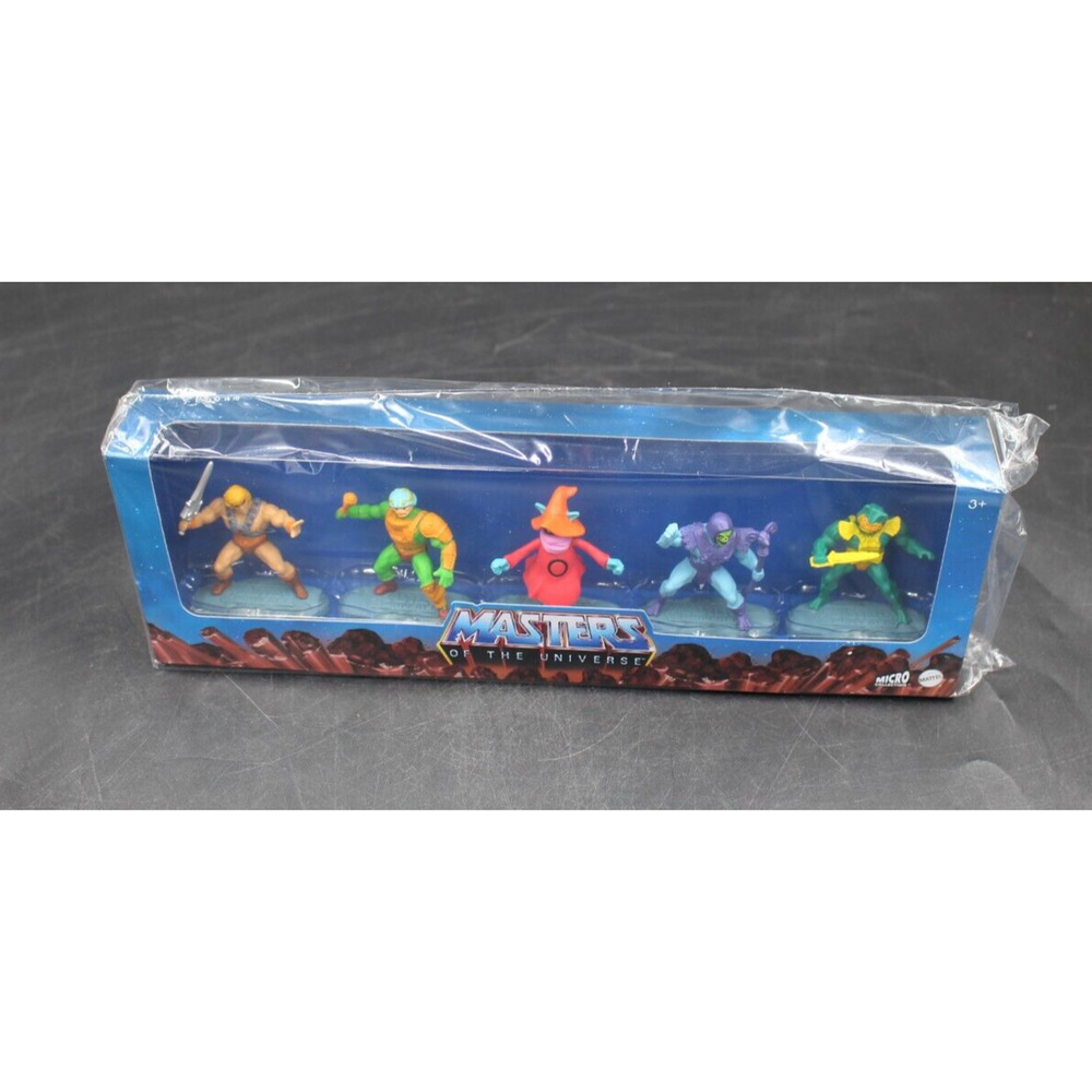 Masters of the Universe Micro Collection 5 Figure Set Skeletor He-Man Orko mer-m